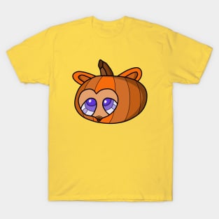 Pumpkin With Sweet Look T-Shirt